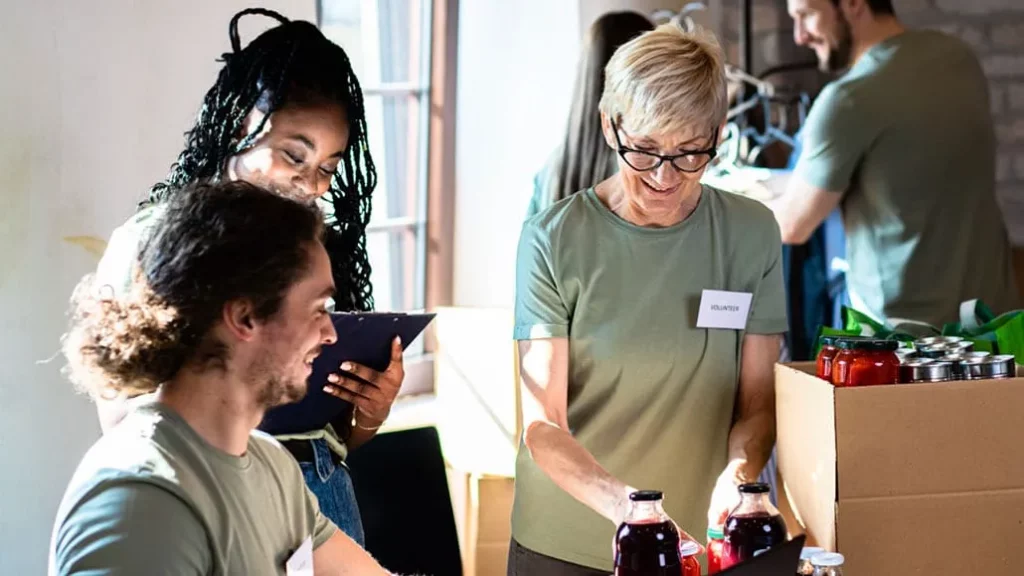 Volunteering offers a sense of purpose while maintaining sobriety