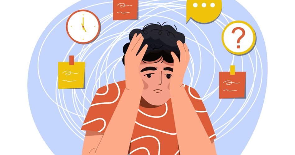 anxiety symptoms x