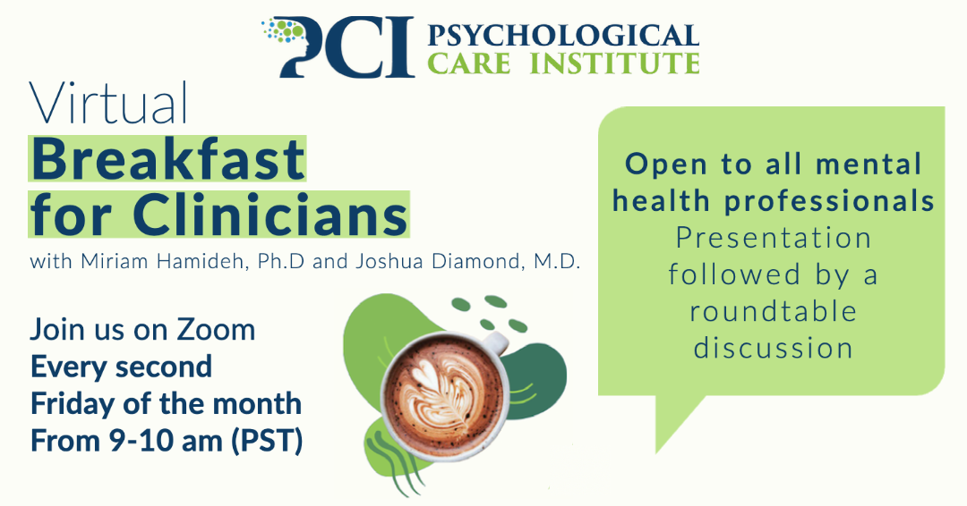 PCI’s Breakfast for Clinicians - Since 2018